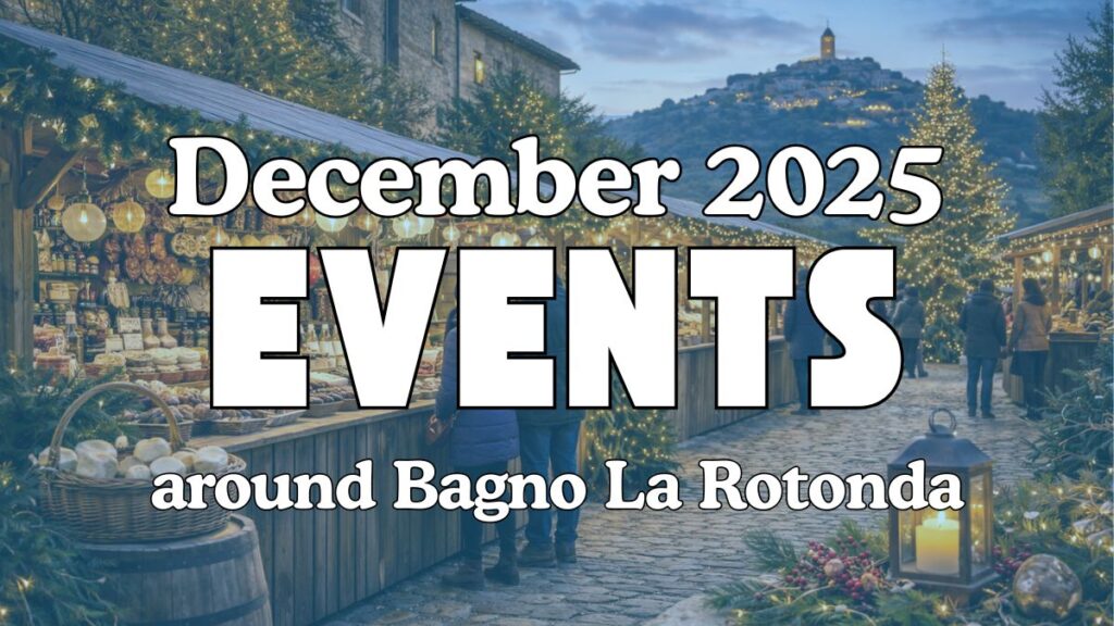 Christmas markets, concerts, and events: find out what to do near Bagno la Rotonda in December 2025.